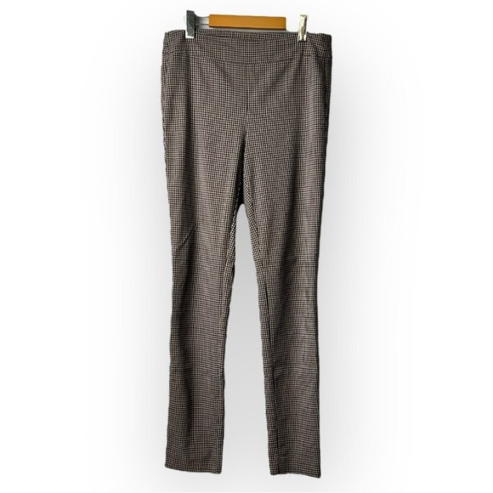 Camber & Grace Plaid Skinny Pull On Pants L
